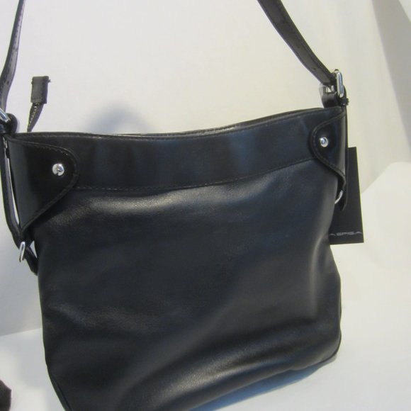 Via Spiga | Bags | Via Spiga Black Small Tote Purse | Poshmark